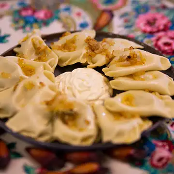 Pierogui servido na Pierogarnia